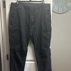 Men's Polo Black Cargo Pants